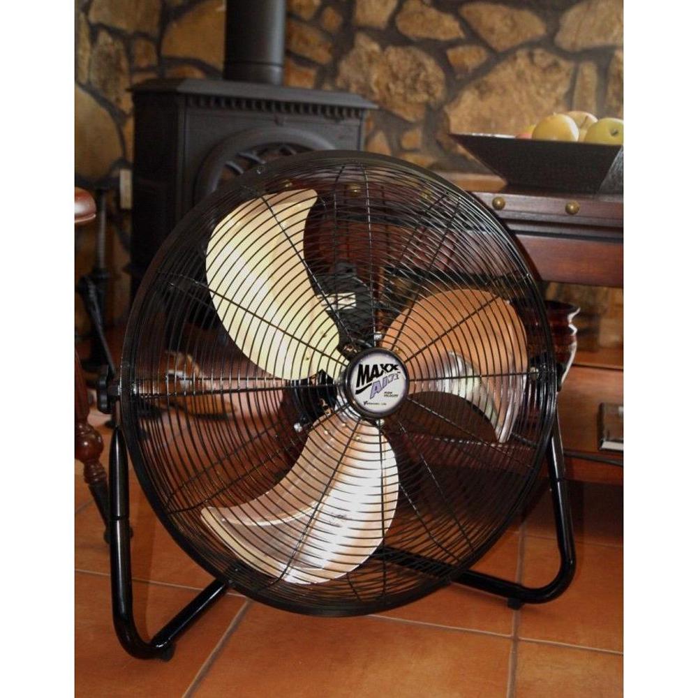 Maxx Air 20 In High Velocity Floor Fan Hvff 20ups The Home Depot