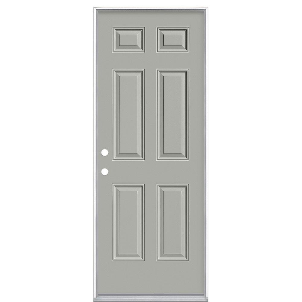 Masonite 30 in. x 80 in. 6Panel RightHand Inswing Masonite 30 in. x 80 in. 6Panel RightHand Inswing