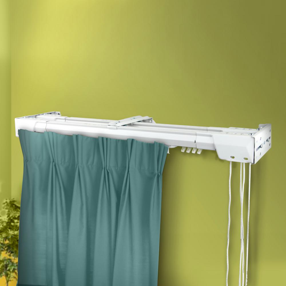 traverse curtain rods