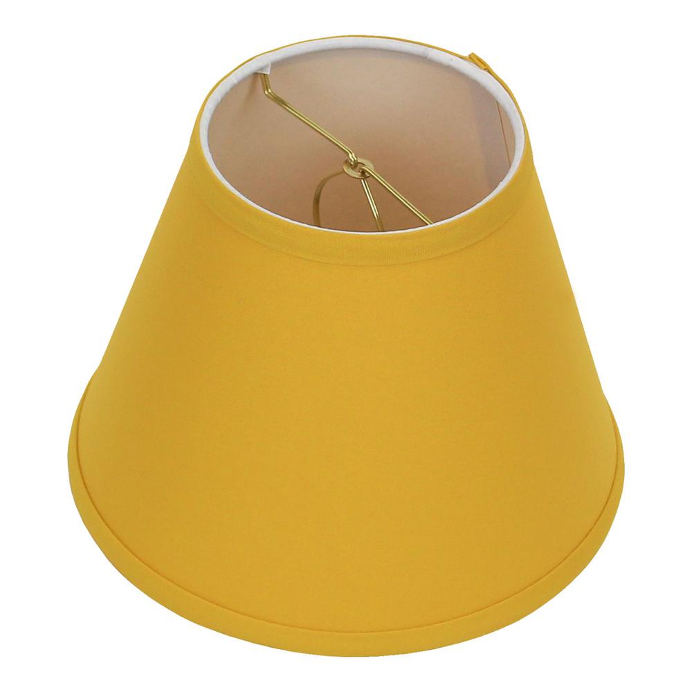 mustard coloured lamp shades