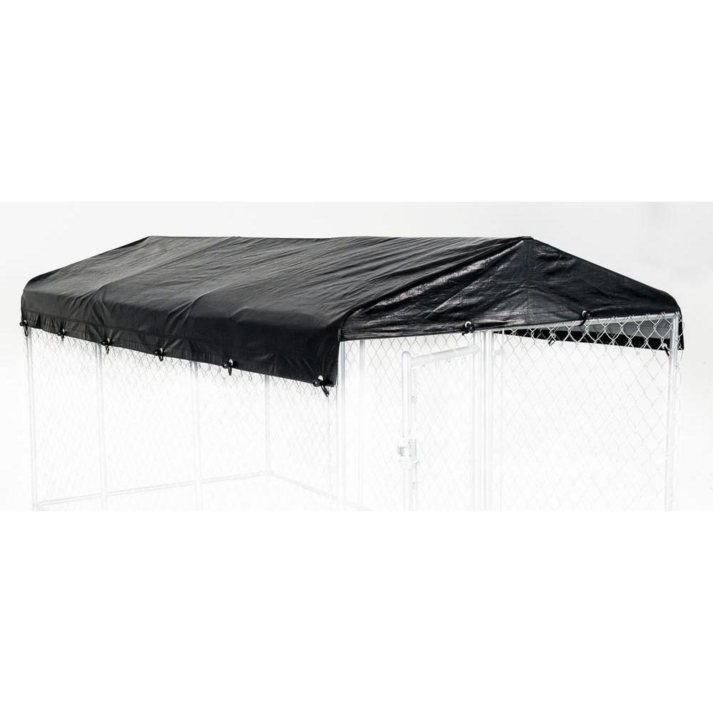 Weatherguard 5 ft. W x 15 ft. L Kennel Frame and Cover Set for 28 mm