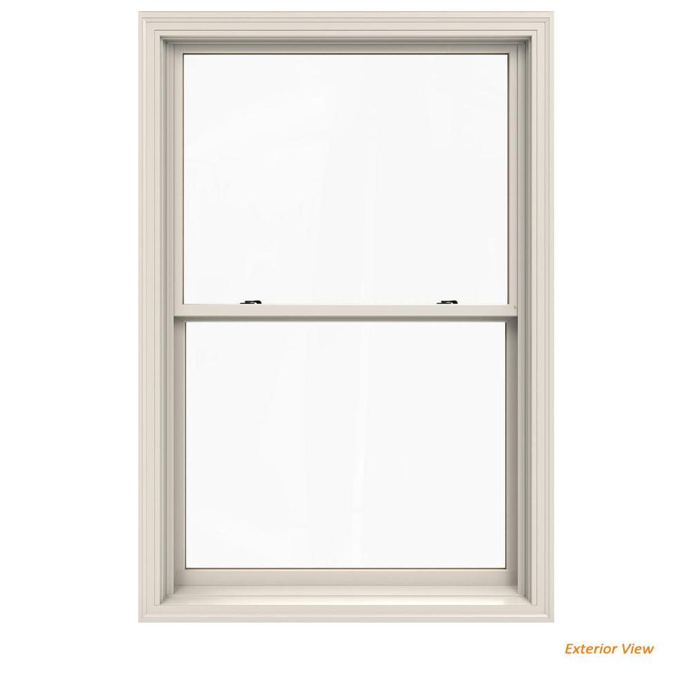Jeld Wen 37 375 In X 56 5 W 2500 Series White Painted Clad Wood Jeld Wen 37 375 In X 56 5 W 2500 Series White Painted