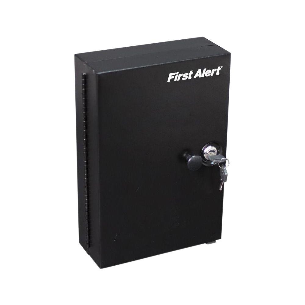 First Alert Steel Construction with Durable Powder Coat Finish Key