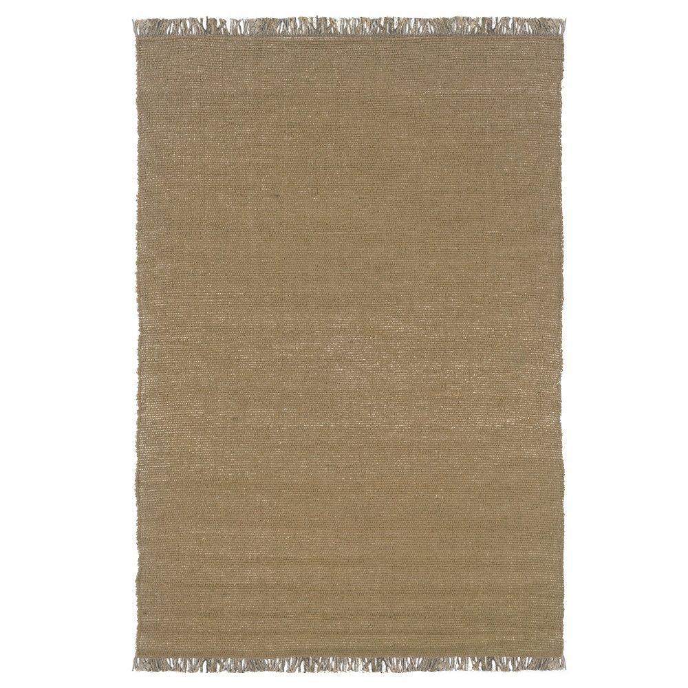 Spot Clean Coastal Linon Home Decor Area Rugs The Verginia Berber Mushroom 8 Ft X 10 Indoor Area Rug