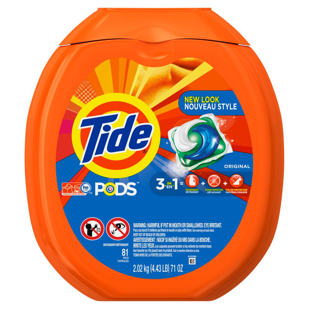 washing detergent pods