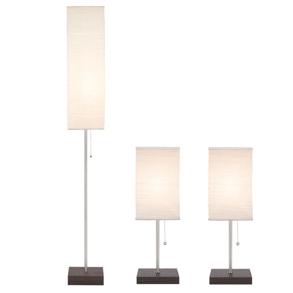 floor and table lamps