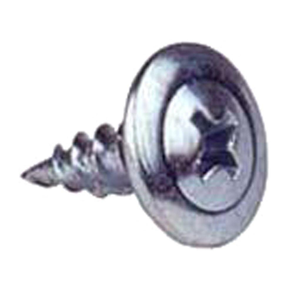 #8 x 1/2 in Zinc #2 Phillips Pan-Head Modified Truss Screw (1lb-pack)