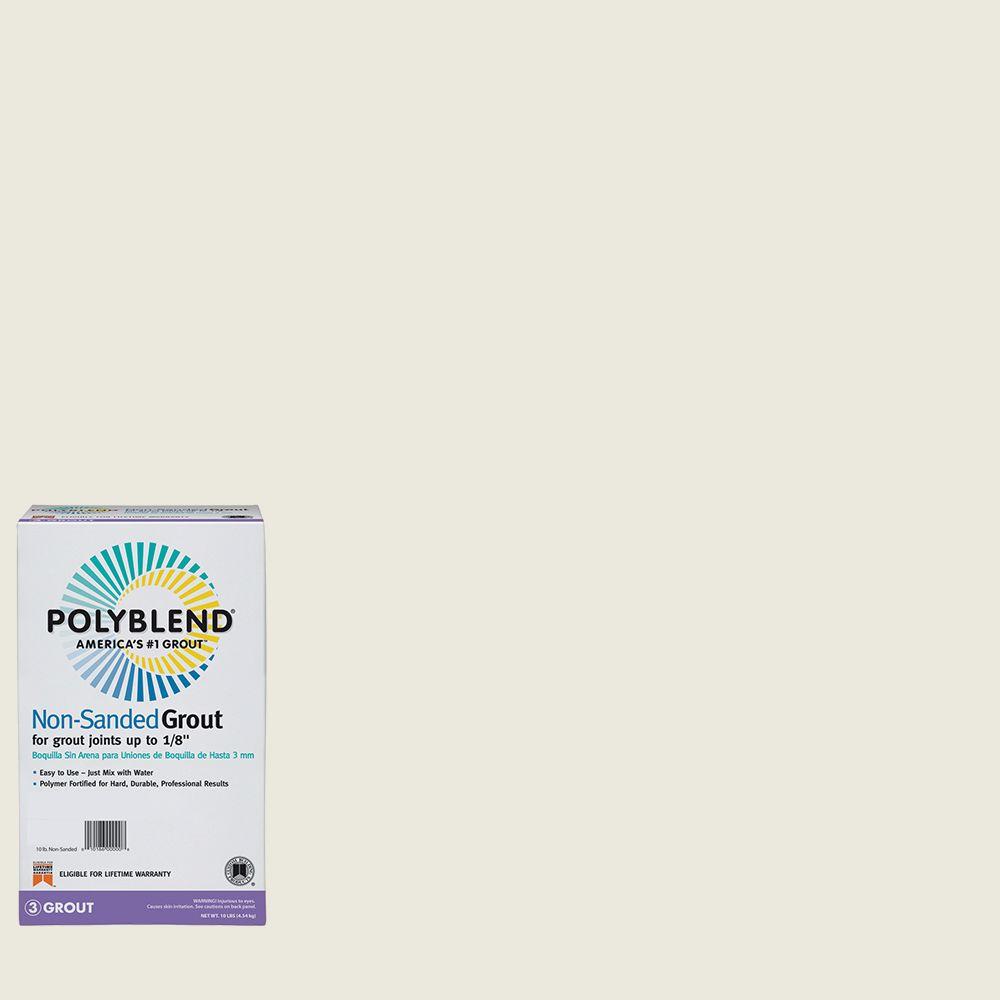 Polyblend 381 Bright White 10 Lb Non Sanded Grout Polyblend 381 Bright White 10 Lb Non Sanded Grout