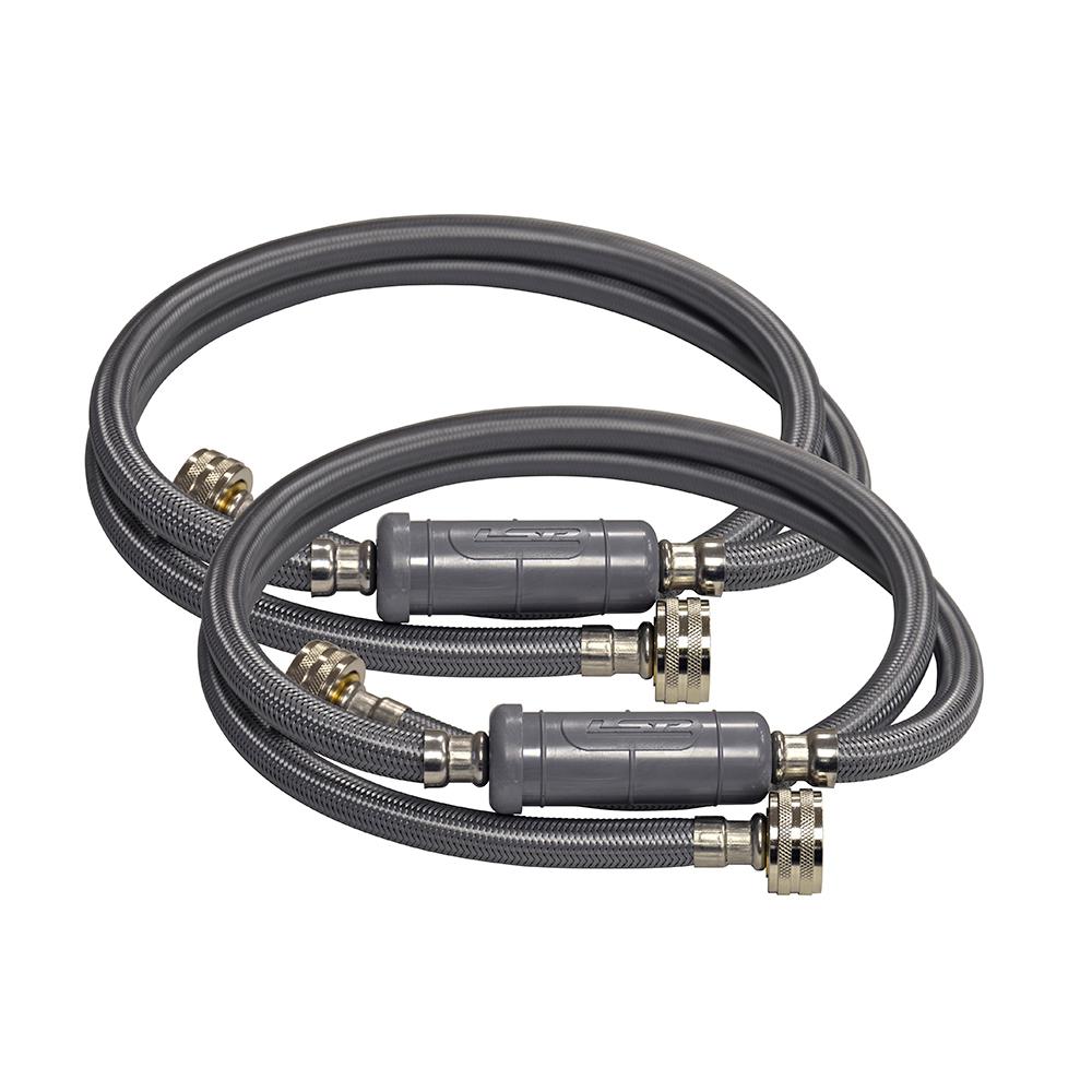 LSP HammerSTOP 60 inch Washing Machine Hoses (2-Pack) by LSP