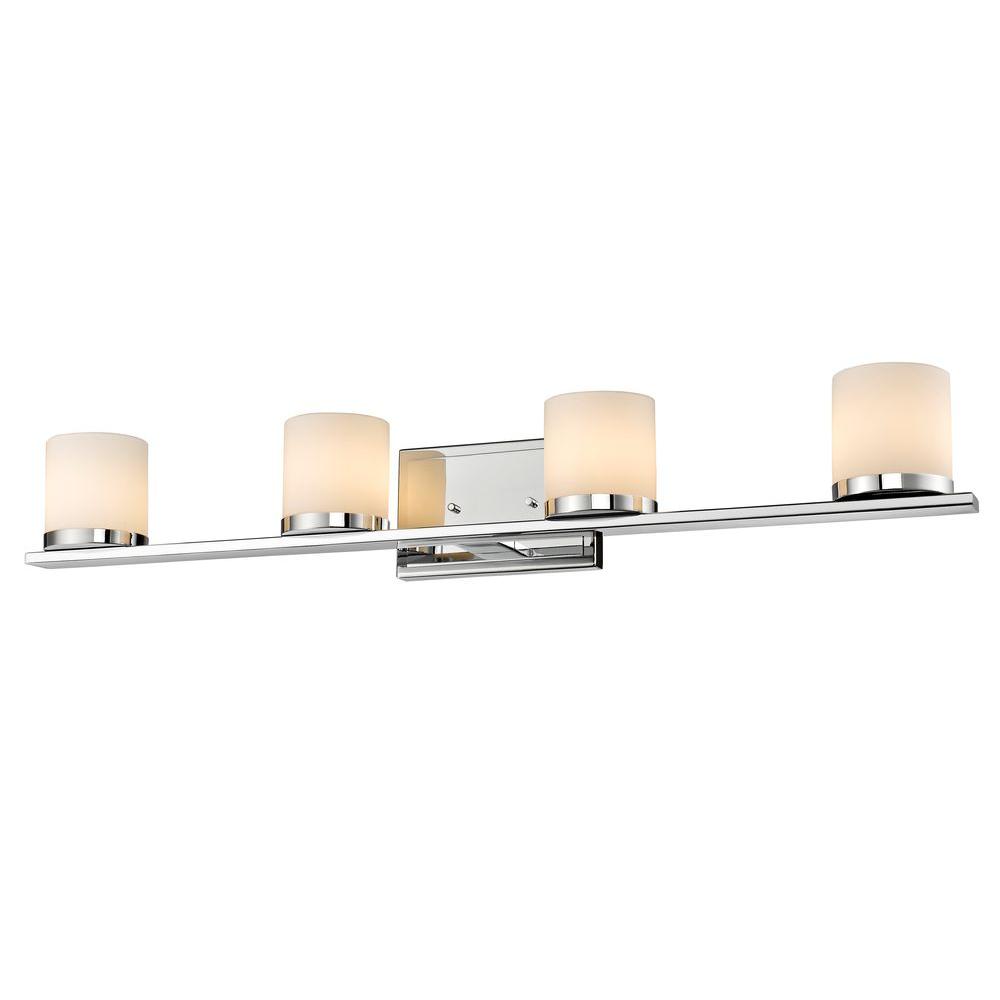 Filament Design Kariya 4Light Chrome Bath Vanity LightCLIJB039177