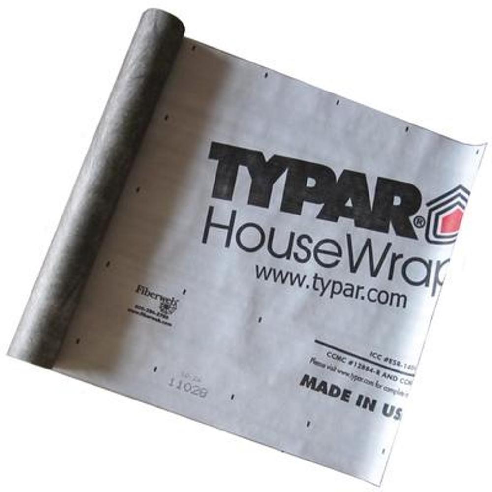 Typar 9 ft. x 100 ft. Housewrap Roll3234A909 The Home Depot