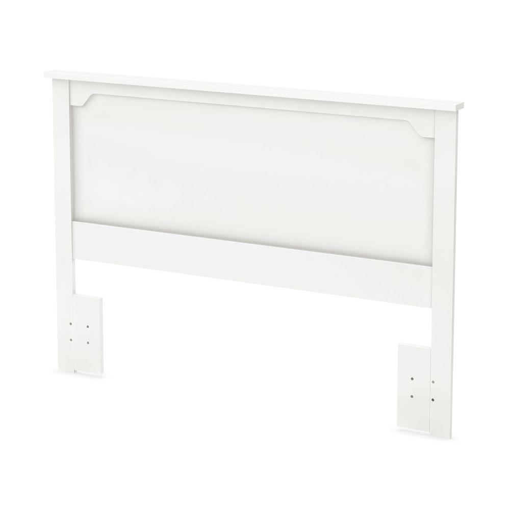 South Shore Vito Full/QueenSize Bookcase Headboard in Pure White