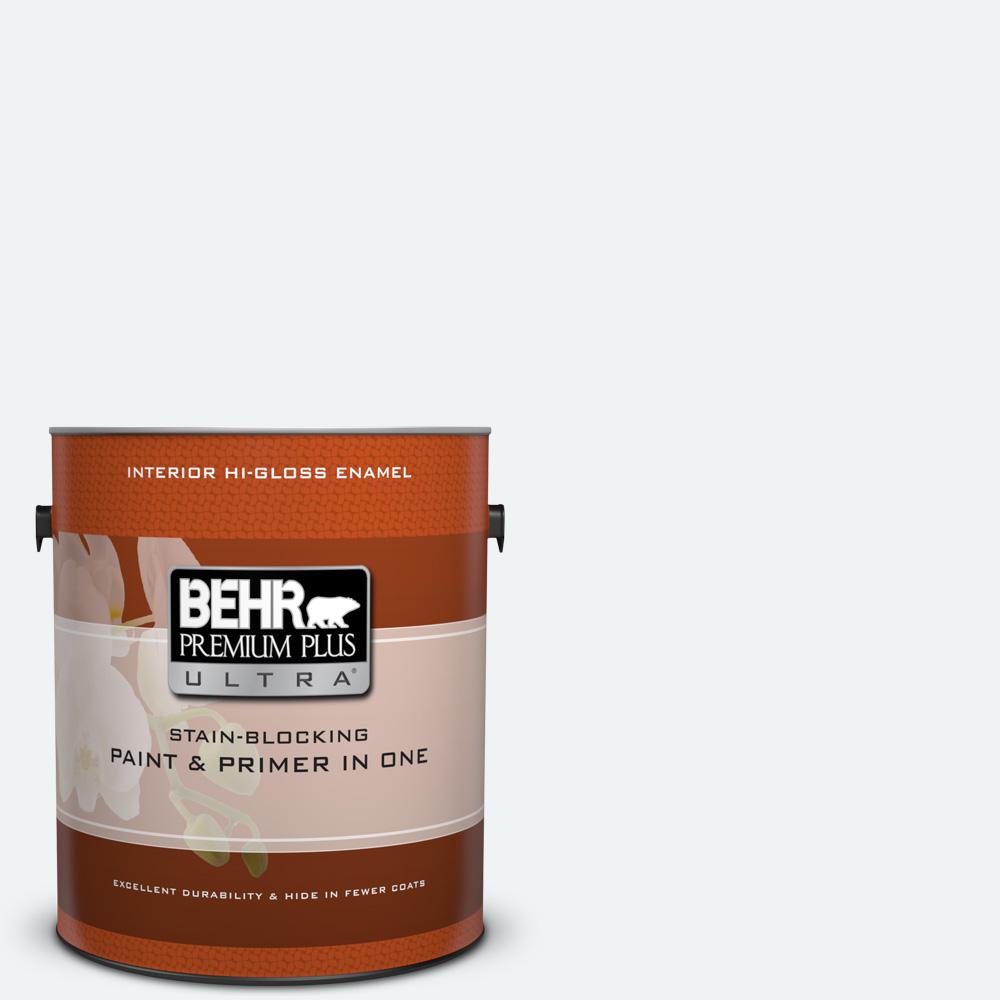 BEHR Premium Plus Ultra 1 gal. BLW9 Bakery Box HiGloss Enamel