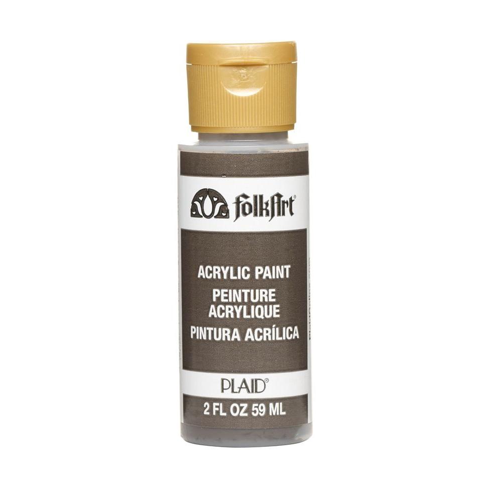 FolkArt 2 oz. Raw Umber Acrylic Craft PaintJA485 The Home Depot