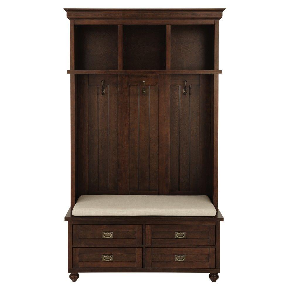 Home Decorators Collection Vernon Wood Storage Locker In Smokey Home Decorators Collection Vernon Wood Storage Locker In Smokey Brown