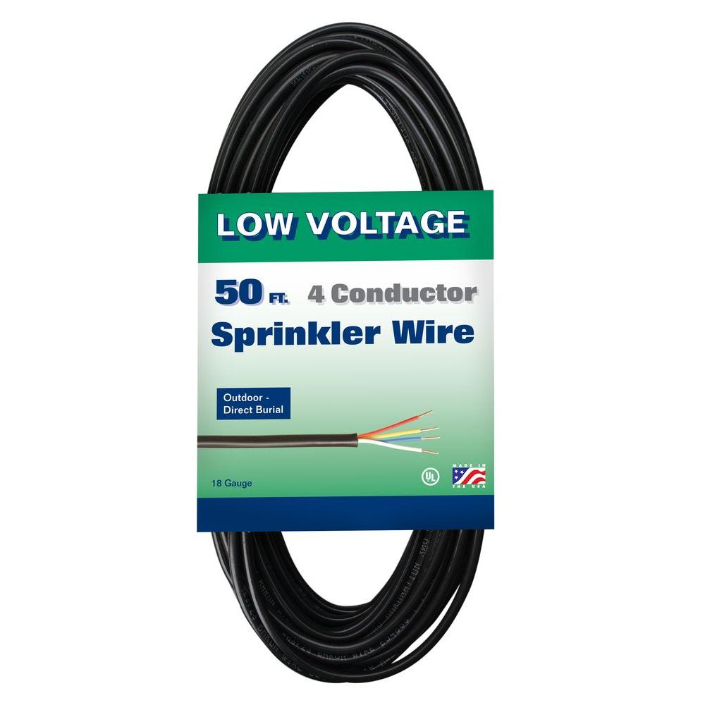 Sprinkler Wire Wire The Home Depot