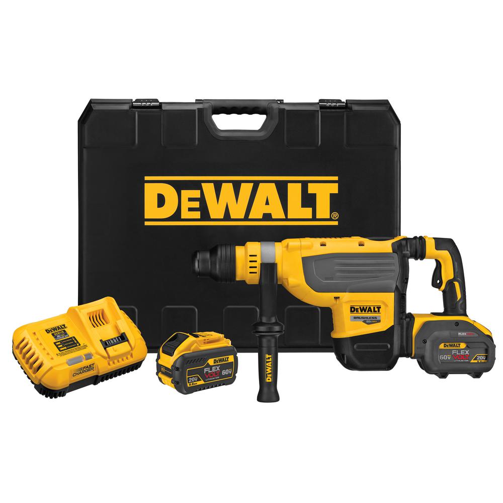 DEWALT FLEXVOLT 60Volt Max LiIon Brushless Cordless 17/8 in. SDS