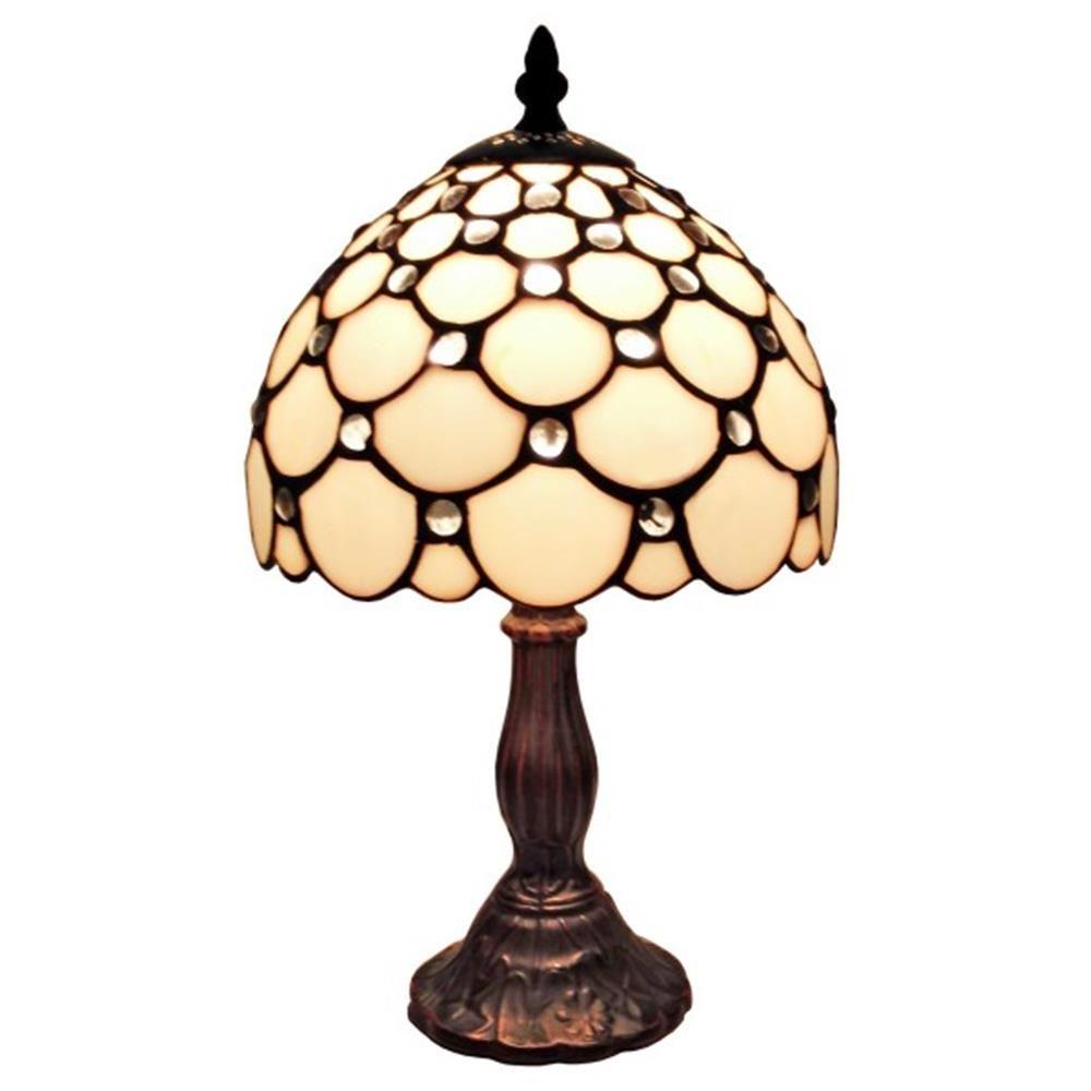 Amora Lighting 14 In. Tiffany Style Table Lamp-AM116TL08 - The Home Depot