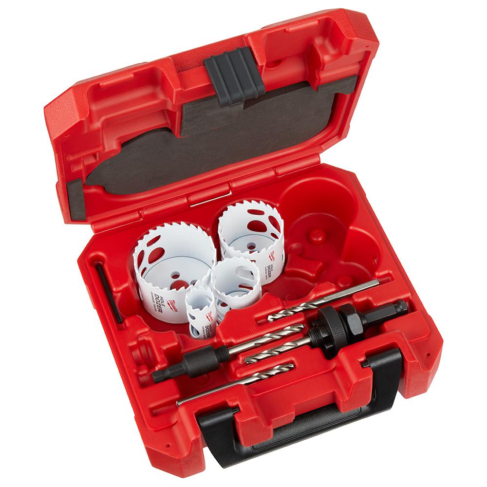 Milwaukee Hole Dozer Carbide Hole Saw Set (8Piece)49223075 The