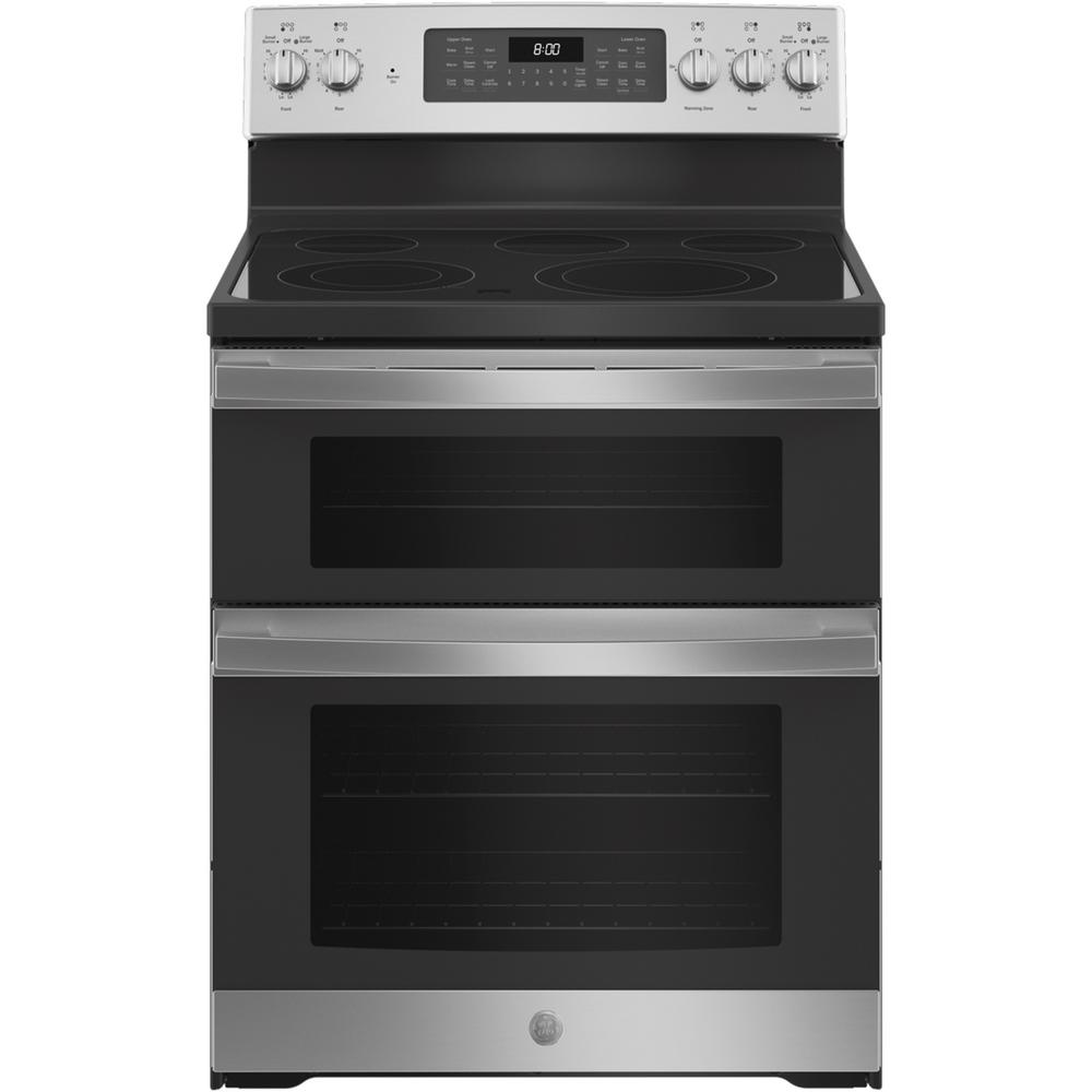 electric double oven with ceramic hob