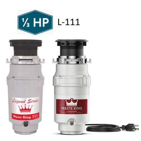 Waste King Garbage Disposal Legend Series 1/3 HP Continuous Feed