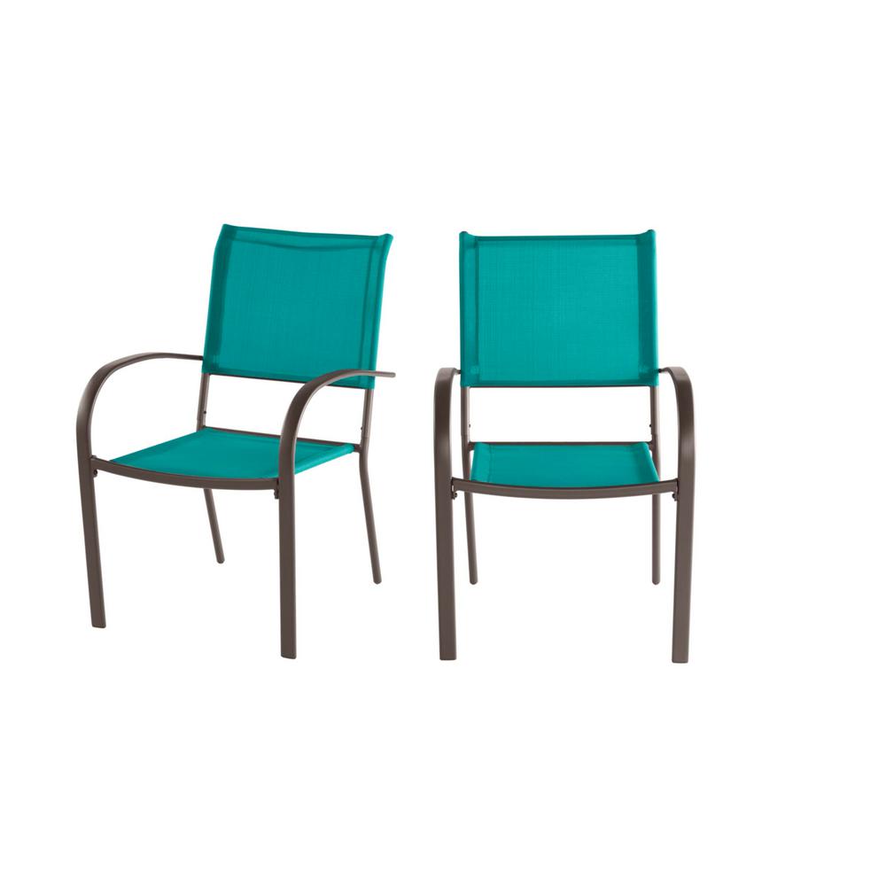 Sling Weather Resistant Patio Chairs Furniture The Home Depot - Aluminum Sling Stackable Patio Chairs Sling Weather Resistant Patio Chairs Furniture The Home Depot - Aluminum Sling Stackable Patio Chairs