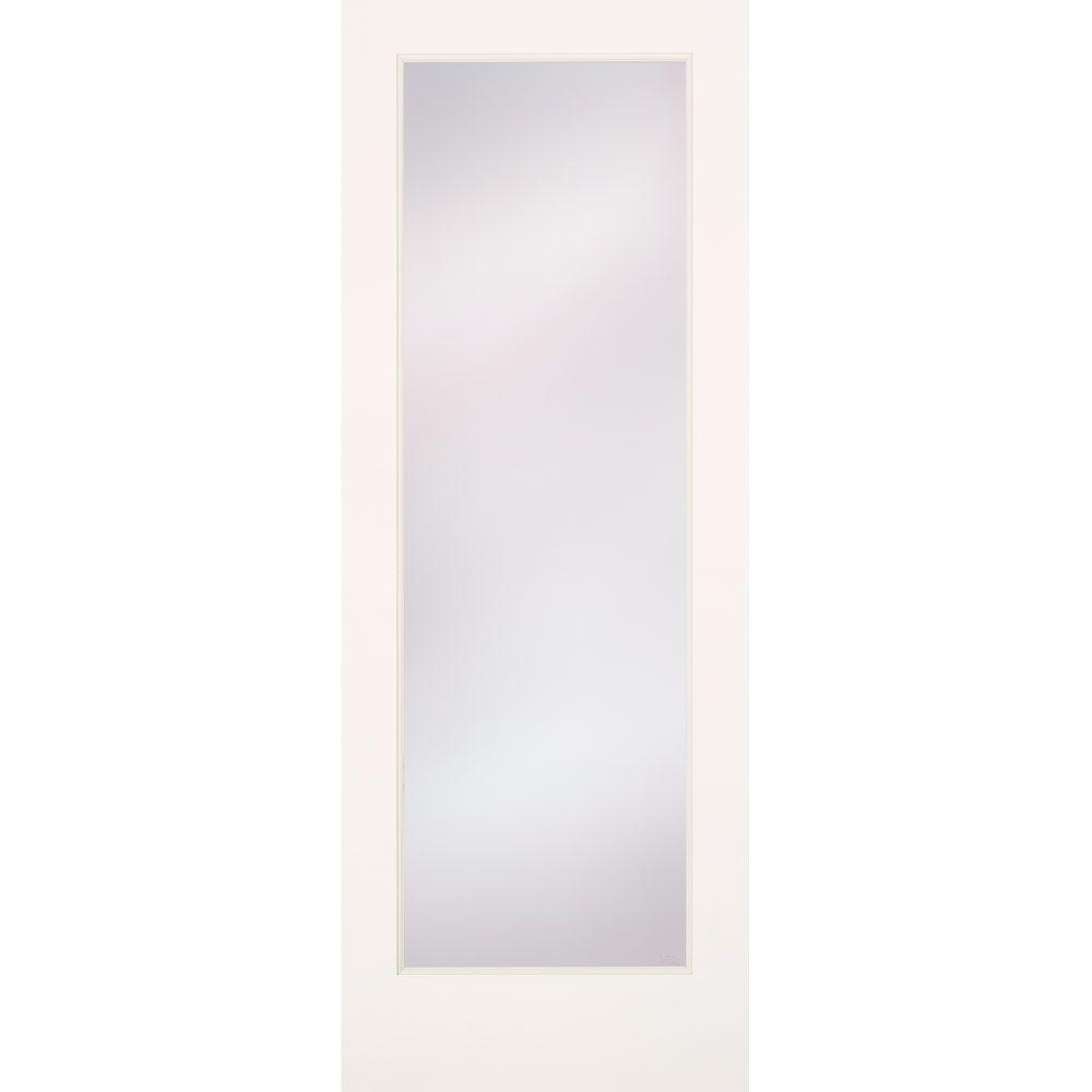 Feather River Doors 28 In X 80 In Privacy Smooth 1 Lite Primed