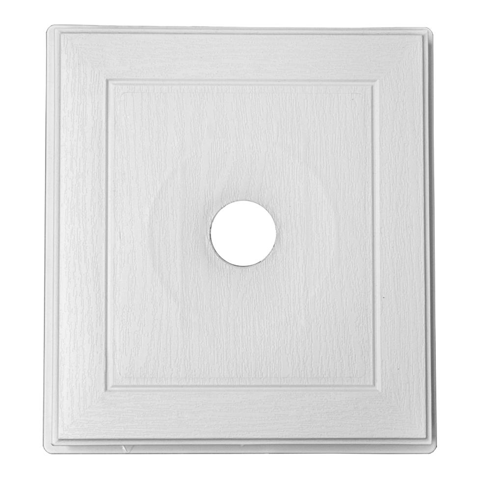Novik Novik 7.13 in. x 7.88 in. Universal Mounting Block in White148000001 The Home Depot