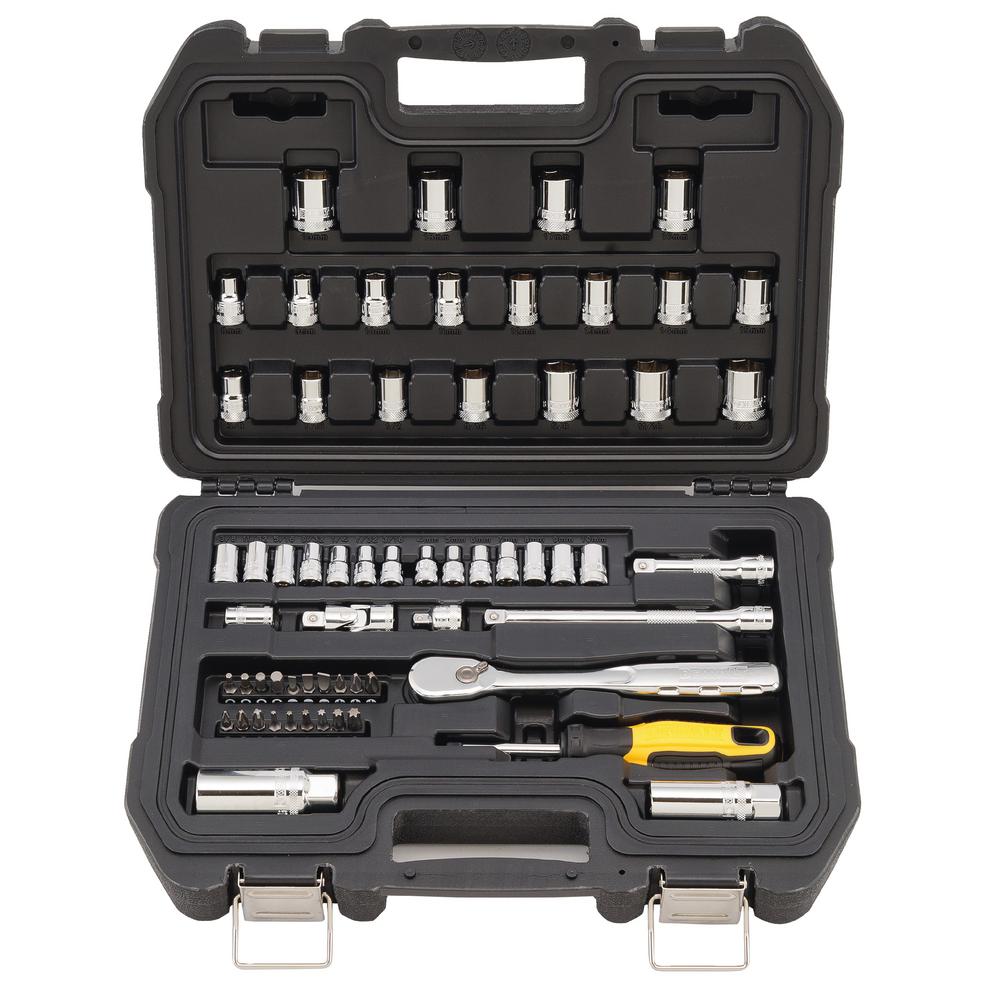 DEWALT 1/4 in. and 3/8 in. Drive Combination Socket Set (61piece