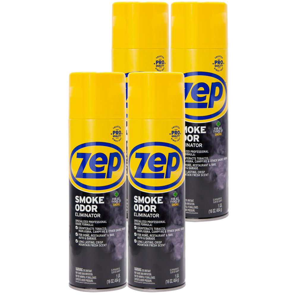 Zep 16 Oz Smoke Odor Eliminator Air Freshener Spray Zusoe16 The Home Depot