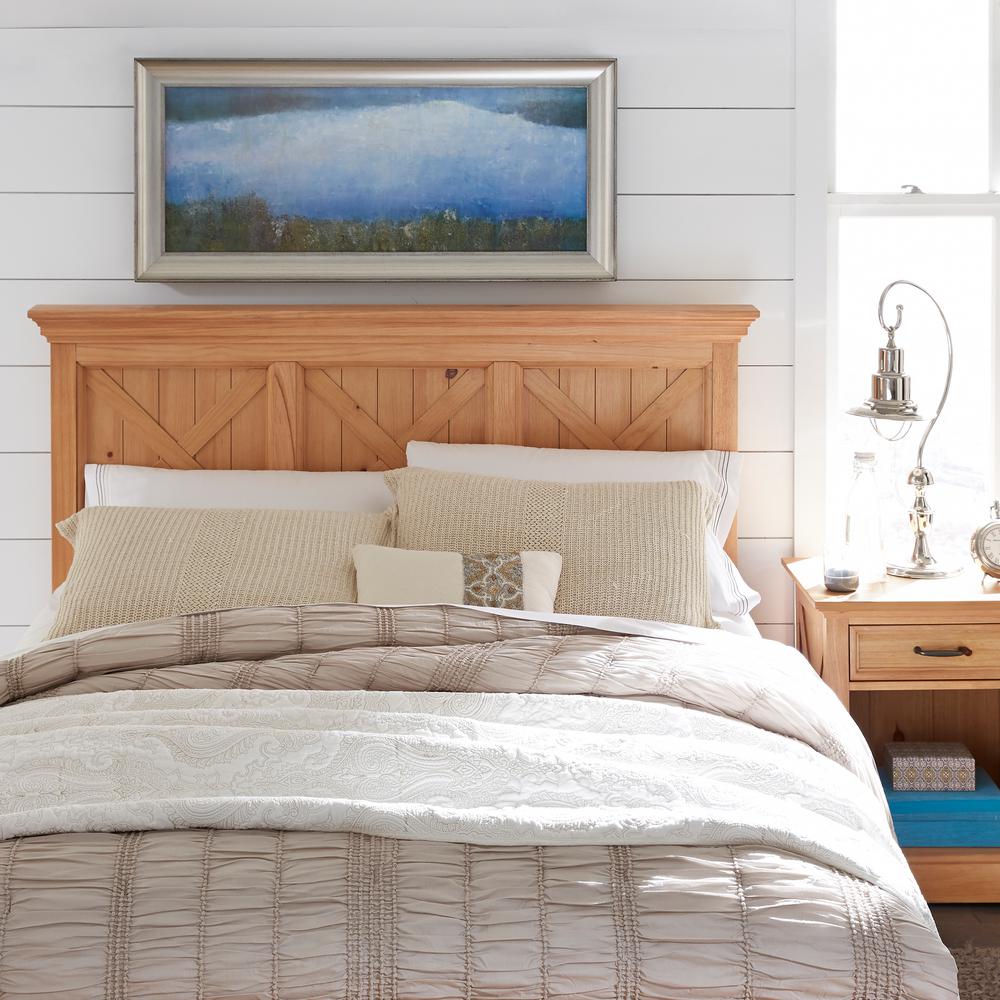Home Styles Country Lodge Pine Queen Full Headboard 5524 501 The Home Styles Country Lodge Pine Queen Full Headboard 5524 501 The Depot