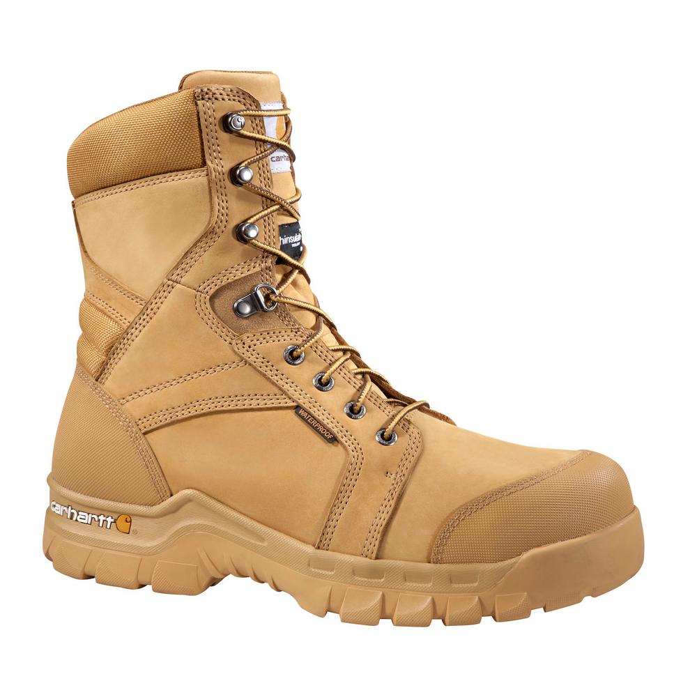 insulated lace up work boots