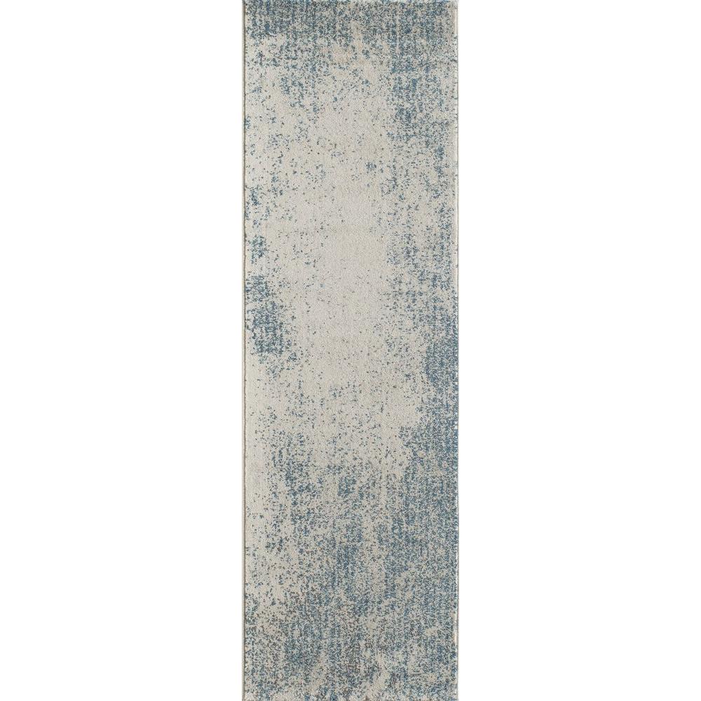 Momeni Loft Blue 2 ft. 3 in. x 7 ft. 6 in. Indoor Runner-LOFT0LO ...