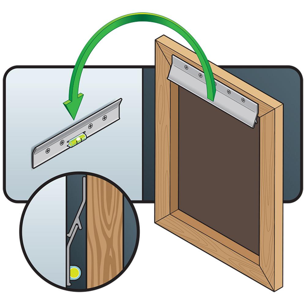 5 Pack with Wrench Cleats Not Included T-Lock Security Hangers for Cleats Security Hardware for Cleats Extra Frame Lock for Wood Frames