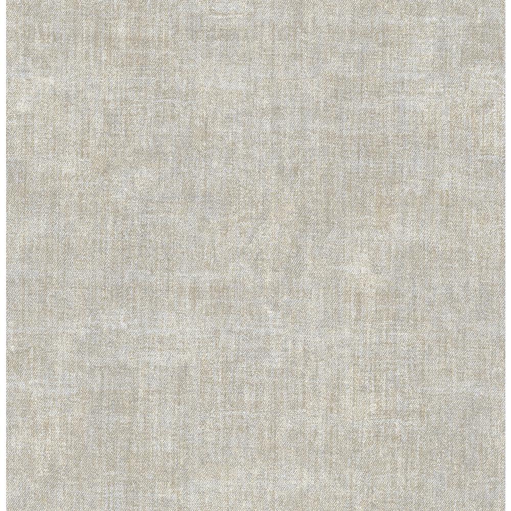 Chesapeake 56.4 sq. ft. Gramercy Grey Linen Wallpaper3114003388 The Home Depot