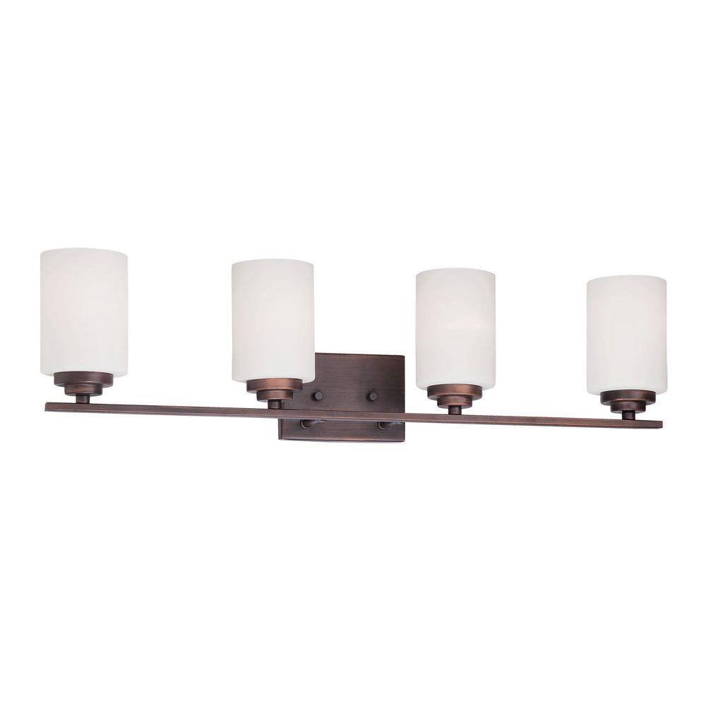 bronze vanity lighting bathroom lighting the home depot lights and ls millennium lighting 4 light rubbed bronze vanity light with etched white glass 3184 rbz the bronze vanity lighting bathroom lighting the home depot lights and ls millennium lighting 4 light rubbed bronze vanity light with etched white glass 3184 rbz the