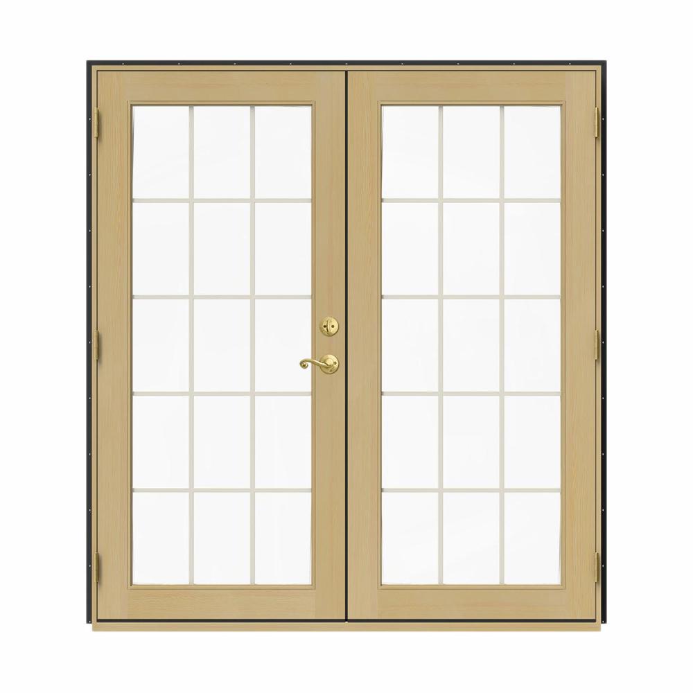 JELDWEN 72 in. x 80 in. W2500 Bronze Clad Wood Right JELDWEN 72 in. x 80 in. W2500 Bronze Clad Wood Right