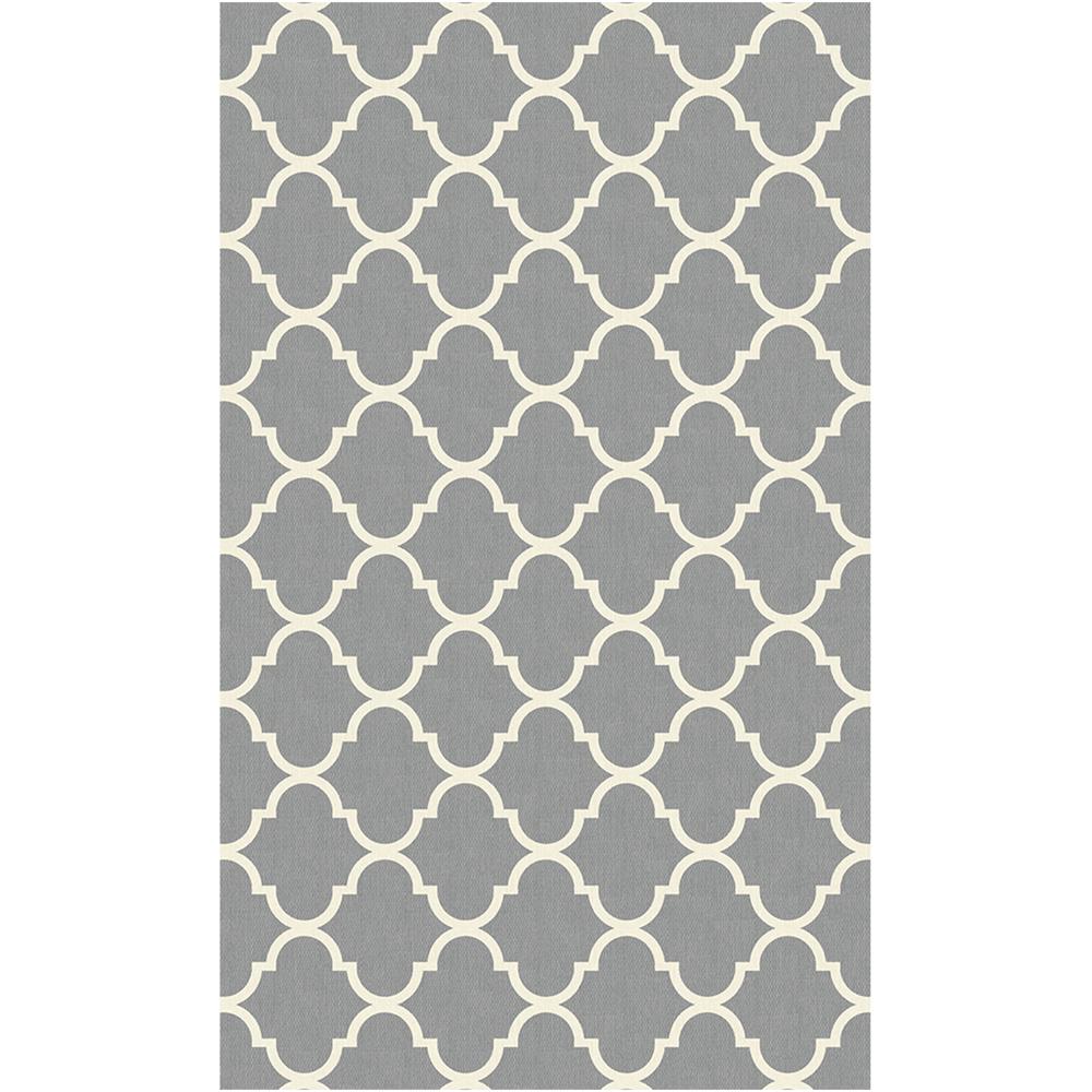 Mediterranean Machine Washable 3 X 5 Area Rugs The Washable Moroccan Trellis Lt Grey 3 Ft X 5 Stain Resistant Area