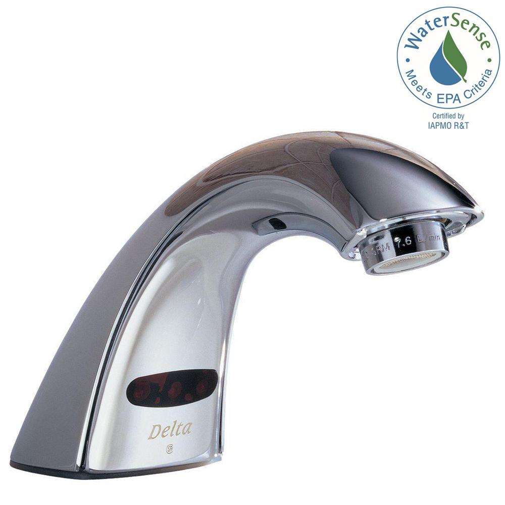 American Standard Selectronic DC Powered Single Hole Touchless Bathroom Faucet with 6 in