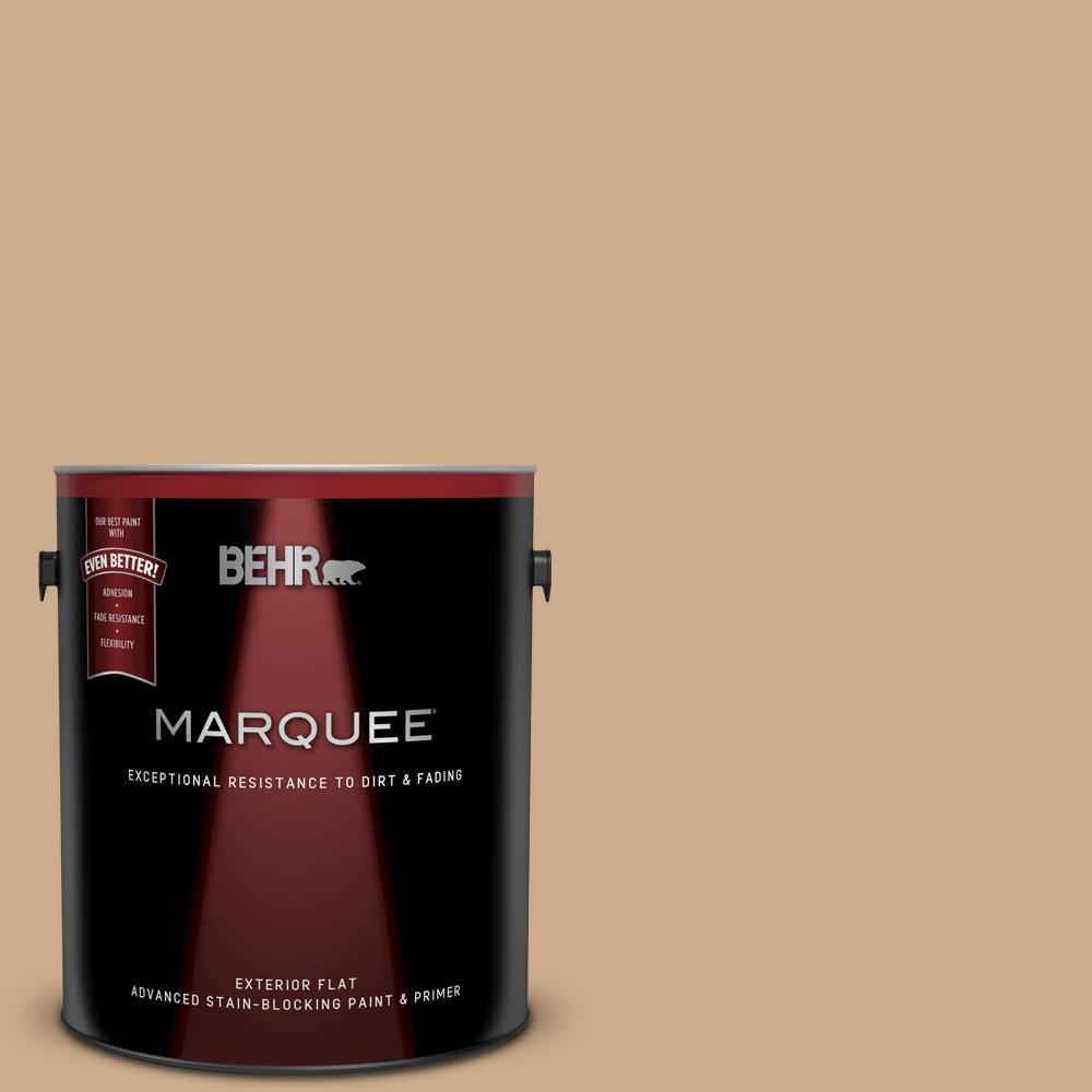 BEHR MARQUEE 1 gal. N2804 Perfect Tan Flat Exterior