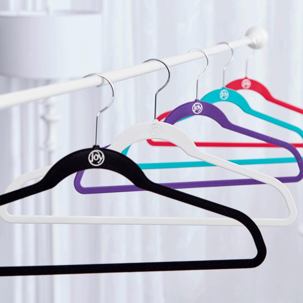 chrome shirt hangers