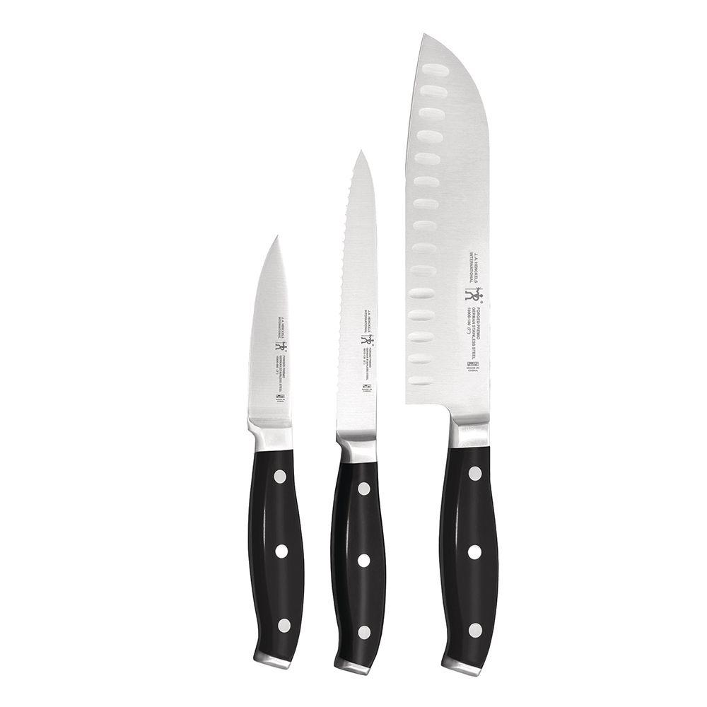 J A Henckels International Forged Premio 3 Piece Starter Knife Set J A Henckels International Forged Premio 3 Piece Starter Knife Set