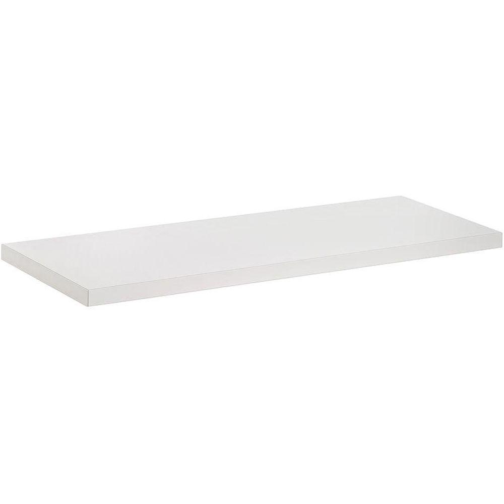 Dolle 31 in. x 3/4 in. x 12 in. Lite Shelf in White-55091 - The Home Depot