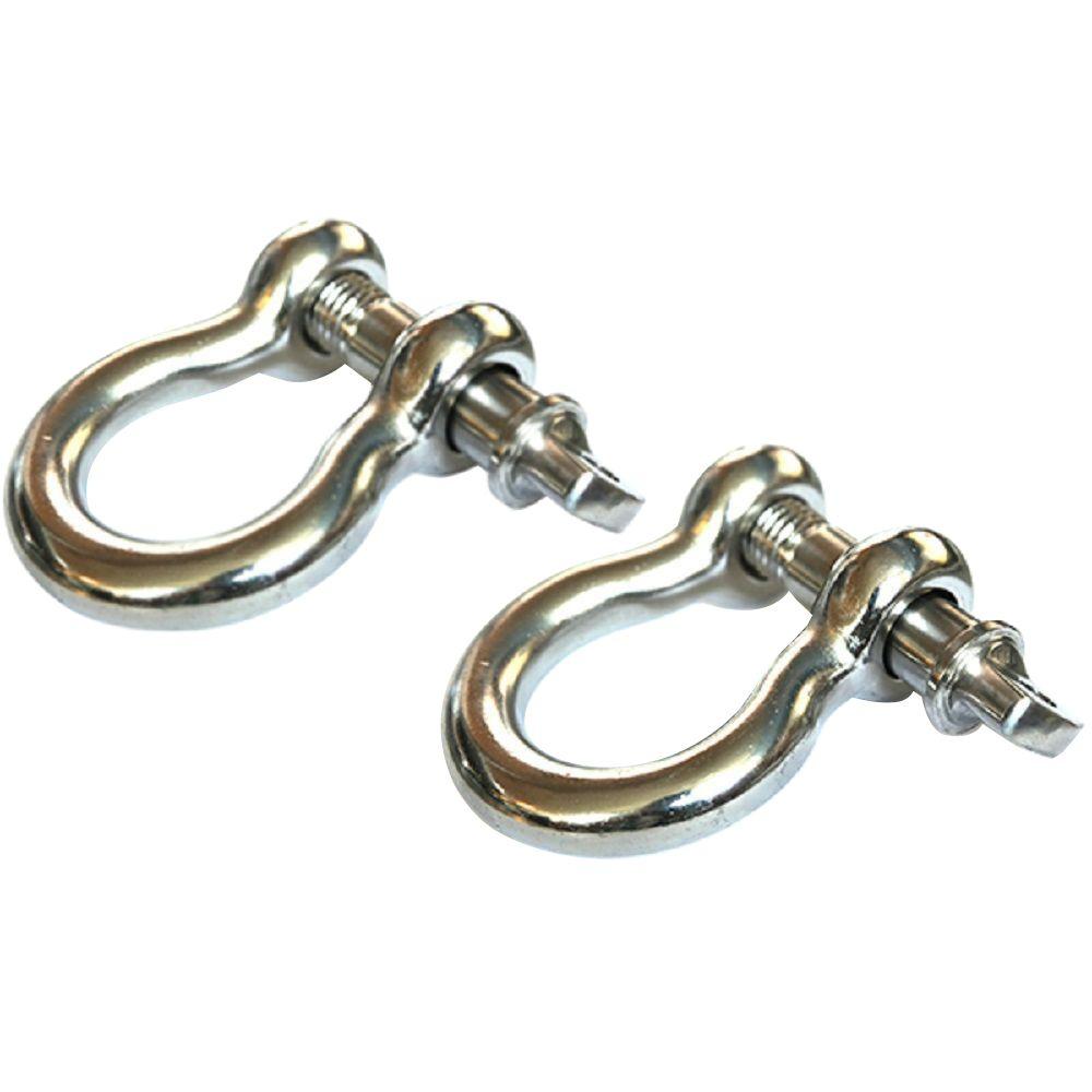 Outland 391123505 3//4 Stainless Steel D-Shackle