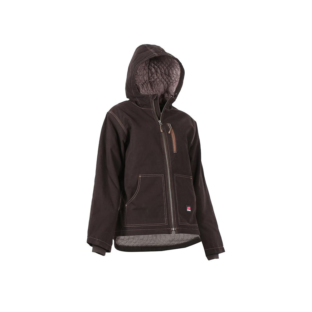 berne ladies modern hooded jacket