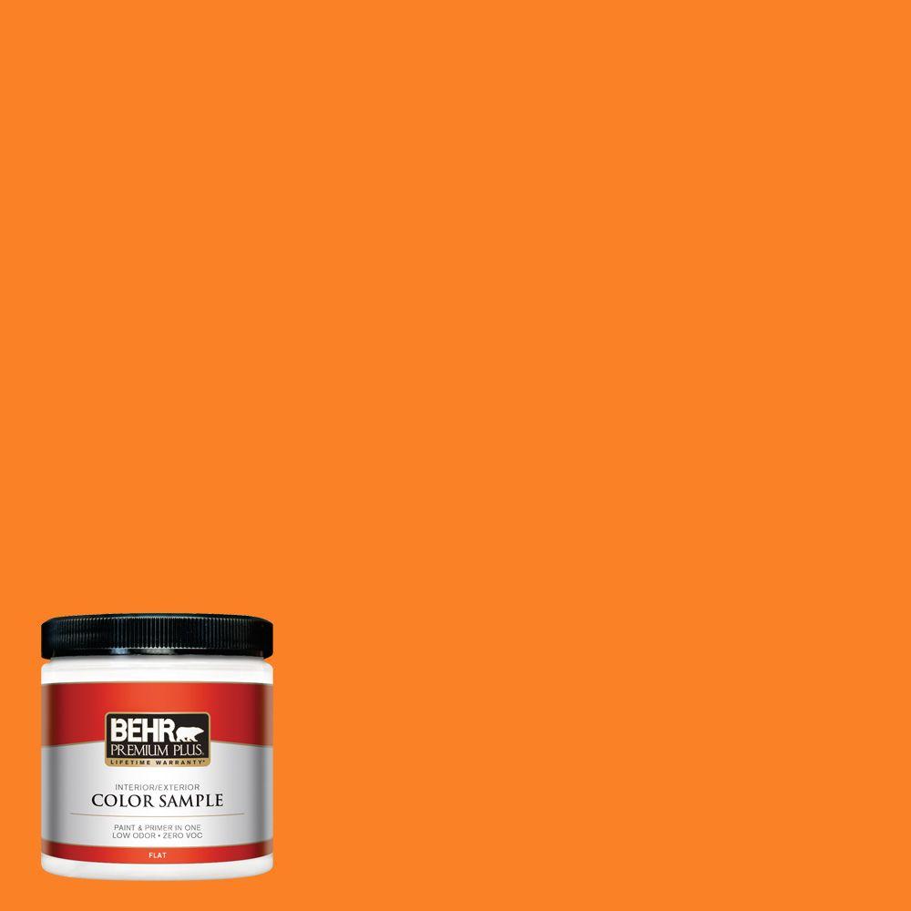 Behr Premium Plus 8 Oz S G 270 Summer Citrus Flat Interior S G 270 Summer Citrus Flat Interior Exterior