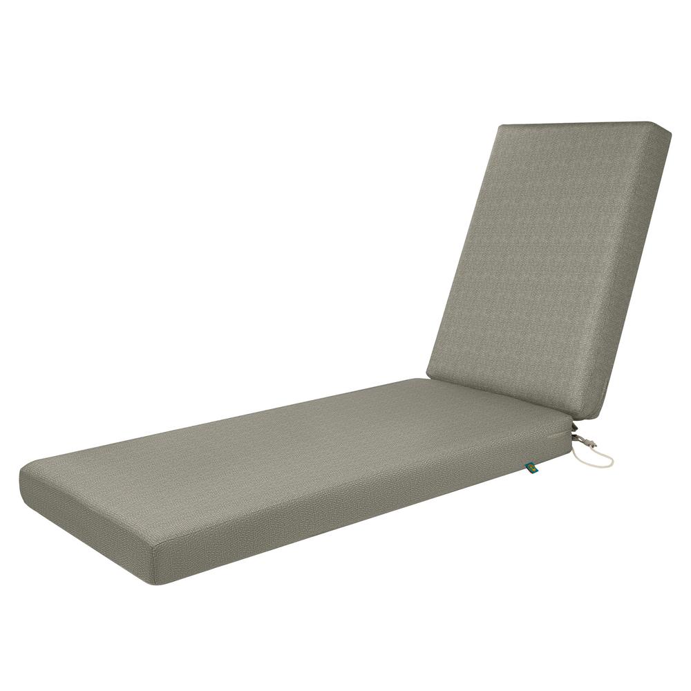Duck Covers Weekend 80 In W X 26 D 3 Thick Outdoor Chaise Cushion Moon Rock Cmrce80263 The Home Depot - Outdoor Chaise Lounge With Thick Cushions Duck Covers Weekend 80 In W X 26 D 3 Thick Outdoor Chaise Cushion Moon Rock Cmrce80263 The Home Depot - Outdoor Chaise Lounge With Thick Cushions