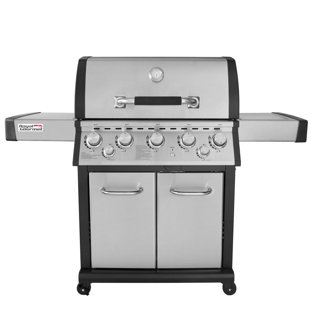 Deluxe 5 Burner Propane Gas Grill Deluxe 5 Burner Propane Gas Grill