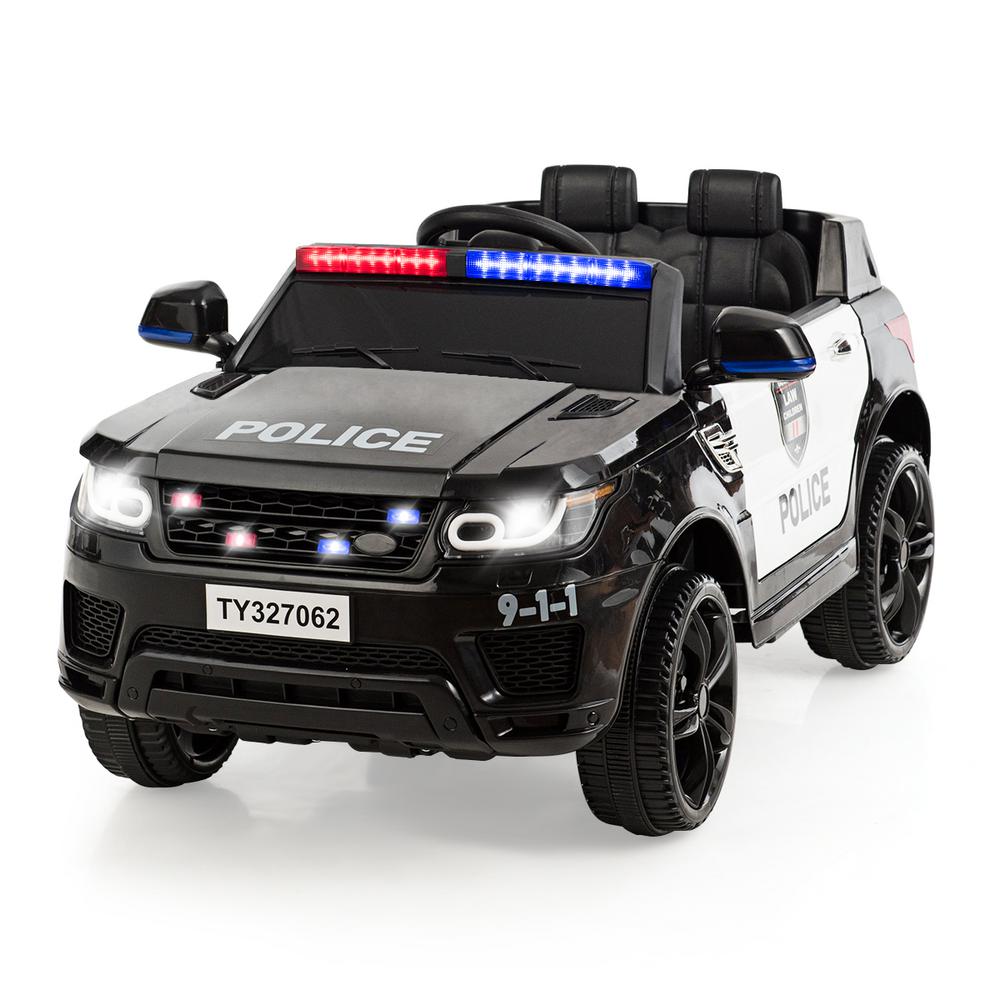 12 volt ride on police car