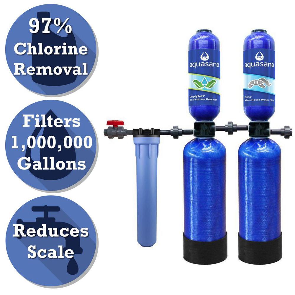 Aquasana Rhino Series 5Stage 1,000,000 Gal. Whole House Water